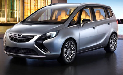 Opel Zafira Tourer Concept. Изображение Opel Opel Zafira Tourer Concept. Изображение Opel