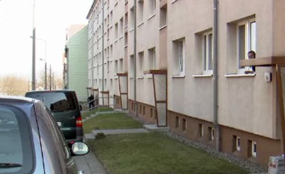 Место происшествия в Бад Лангензальца. Кадр телеканала n-tv