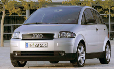 Audi A2. Фото Audi