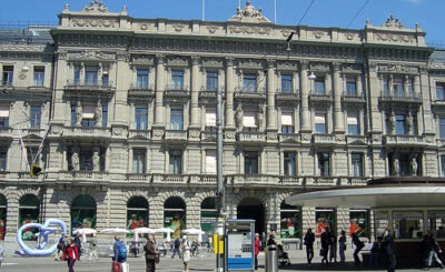 Здание Credit Suisse в Цюрихе. Фото с сайта wikipedia.org Автор Sidonius