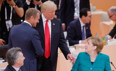 Второй день саммита G20 в Германии. Фото: © Михаил Метцель/ТАСС. Предоставлено Фондом ВАРП