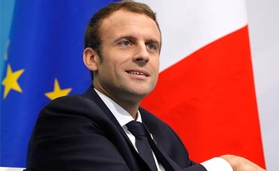 Emmanuel Macron © Михаил Метцель/ТАСС. Предоставлено Фондом ВАРП
